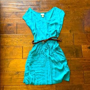 Teal dress